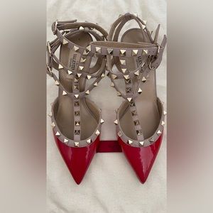 Valentino Rockstud Caged Pumps 65mm